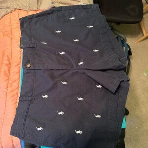 Ralph Lauren Polo Navy Shorts with White Accents